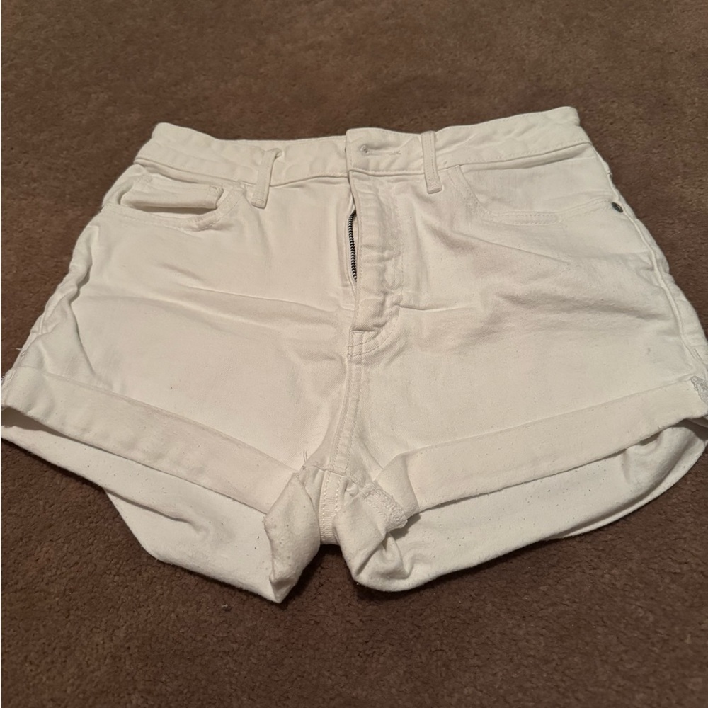 Azure Skies Jean Shorts